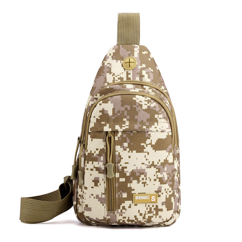 Bolso de cofre deportivo de camuflaje de nylon al por mayor